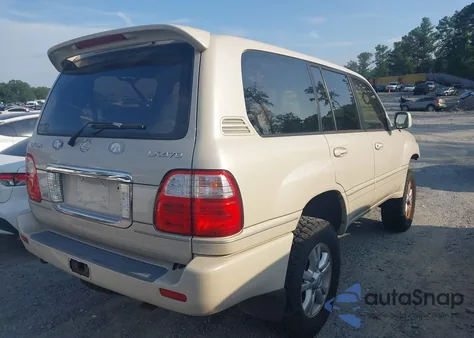 2003 Lexus Lx 470 z USA, uszkodzony, nr VIN JTJHT00W233529366